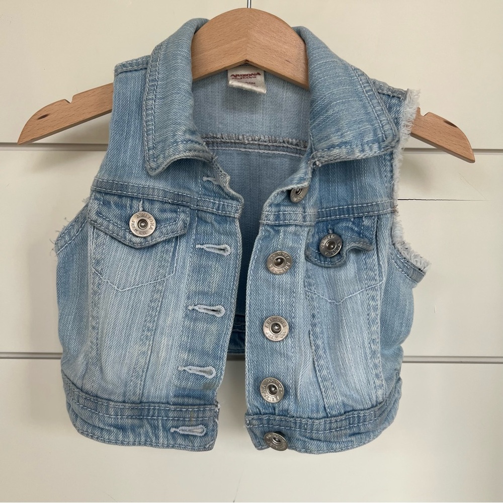 Vintage 18-24M denim vest